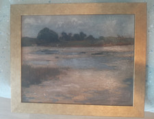 tableau ROGANEAU   huile sur panneau 