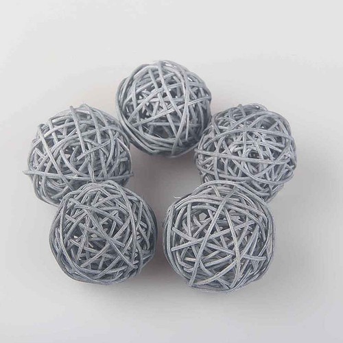 Pcs boule osier - boule, deco