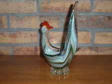 COQ EN VERRE MURANO ,ANCIEN