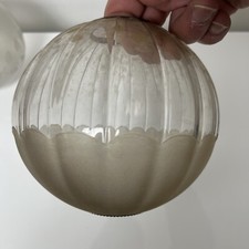 globe lampe  pétrole huile