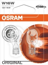 2 ampoules W16W 12V OSRAM (blister)