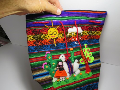 Hand made colorful desert with - hand,