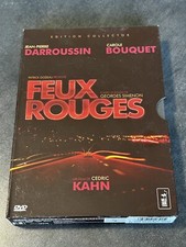 FEUX ROUGES COFFRET DVD + LIVRE SIMENON JEAN PIERRE DARROUSSIN CAROLE BOUQUET