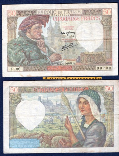 Francs jacques coeur - 50,
