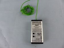 MULTIPLEX récepteur RX-6-SYNTH light 40/41 MHZ réf 55877 , testé OK modélisme RC