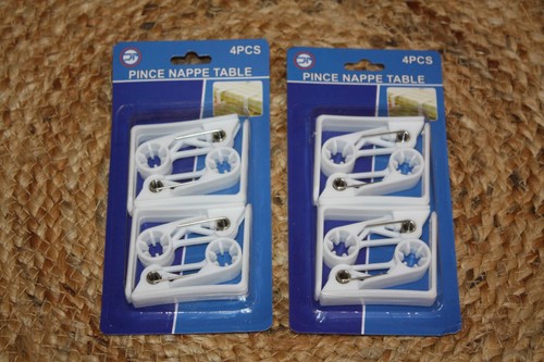 Lot pinces nappe - de, de