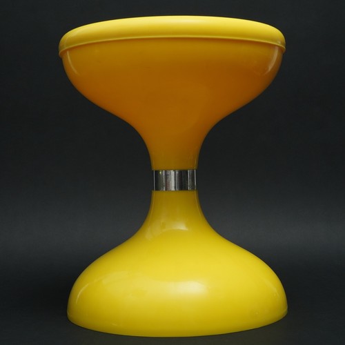 Vintage kunststoffhocker - vintage,