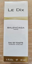 Le Dix Parfum vintage rare"Le Dix" Balenciaga 30ml Eau De Toilette Vaporisateur