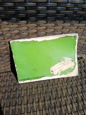 Notice Livret Citroen 2cv 1975