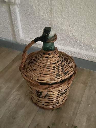 Dame jeanne bonbonne verre - dame-jeanne, en
