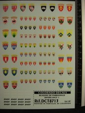 DECALS TRAIN 1/87 BLASONS DE