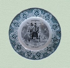 Assiettes dessert XIX/XXème