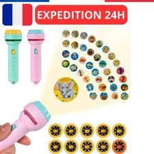 Lampe Torche et Projecteur avec 48 Images Différentes jouet ludique pour enfant