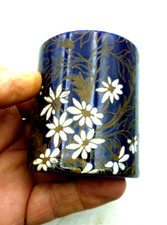 PETIT POT  décor émaillé