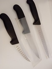 3 Couteaux de Cuisine Professionnel Caribou /Découpe/eminceur/trancheur de Rôti 