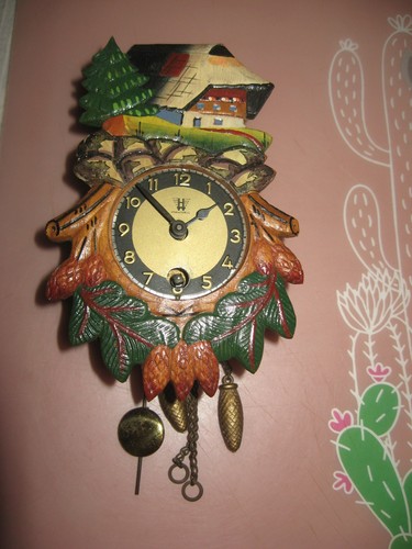 Ancienne horloge miniature - horloge,