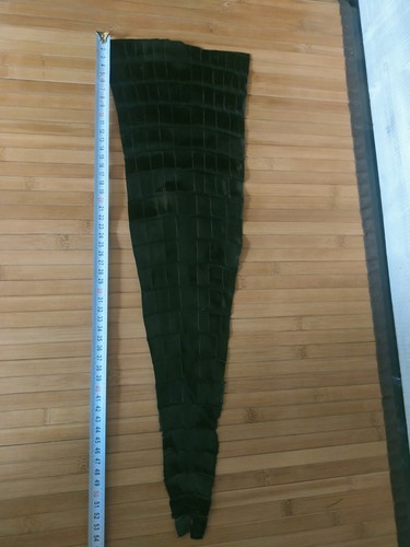 Morceau cuir croco alligator - cuir,