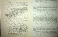 ✒ MANSUCRIT A.S Lucien BADEY journaliste - autour de LAMARTINE