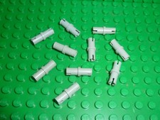 10 x LEGO Oldgray Technic Pin Réf 3673 Set 9605/9851/1034/9609/8860/8859/852...