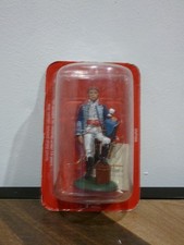 Soldat de plomb napoléon Officier de hussards G.B 1814 Del Prado (63)