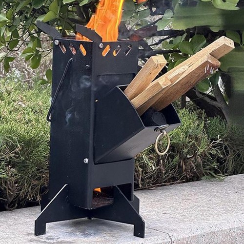 Poêle bois camping - camping, en
