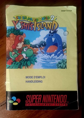 Yoshi island mode emploi - yoshi's, d'emploi