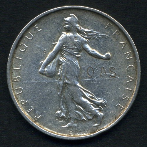 Algérie 5 francs - -,