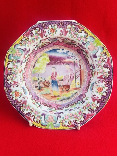 Ancienne assiette creuse - assiette,