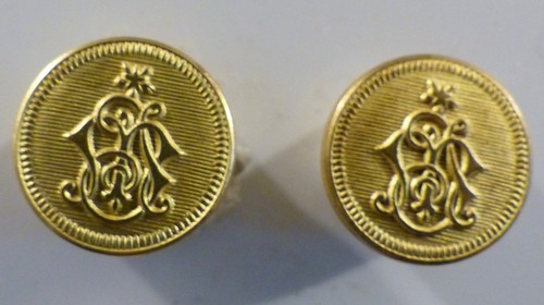 Bouton livrée doré - 2,