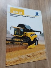 PROSPECTUS TRACTEUR MOISSONNEUSES NEW HOLLAND NEW CR PROSPEKT TRAKTOR TRACTOR 