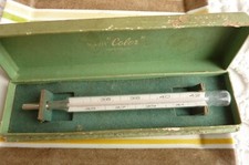 Thermometre medical ancien color Paris Mellun