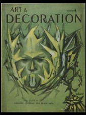 ART ET DECORATION 4 1947 GASCOIN, HENRI LE MÊME, MEGEVE, COUTAUD, LAMBERT RUCKI
