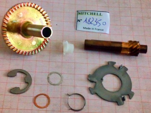Kit pignons pièce moulinet - pièce,