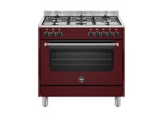 LA GERMANIA Amn965eviv/24 Cuisine 90x60 CM 5 Feux Four Électrique Vin Ce A