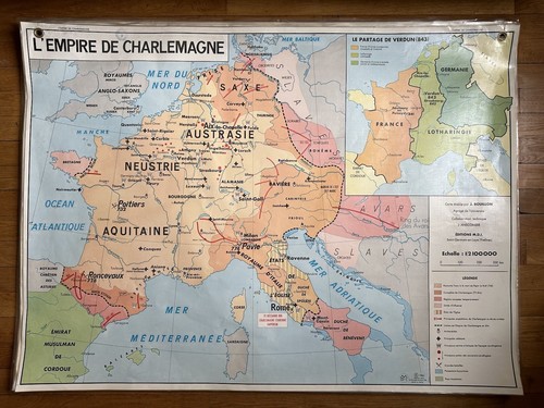 Ancienne affiche scolaire
