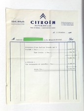 facture Berline CITROEN AMI 6