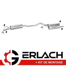 Echappement silencieux pour