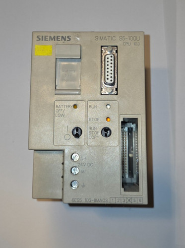 Siemens simatic 100u cpu - s5-100u,