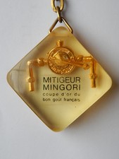 PORTE-CLES / Key ring - BOURBON - MITIGEUR MINGORI - TRES JOLI / Very nice !