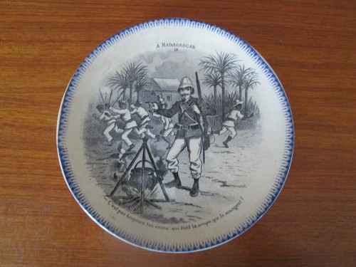 Assiette parlante terre fer - assiette, de