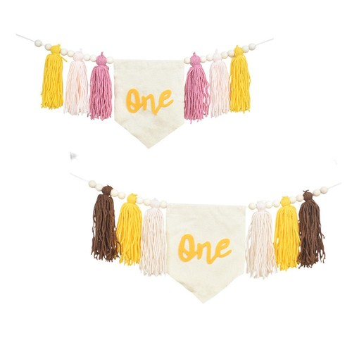 Bébé 1er anniversaire banner - anniversaire,
