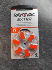 Rayovac Extra Advanced 312 Piles pour Aides Auditives (Pack de 6)