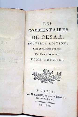Livre ancien cesar wailly - cesar,