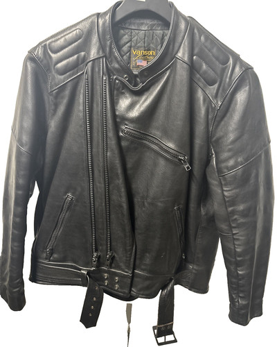 Vintage vanson leather heavy - vintage,