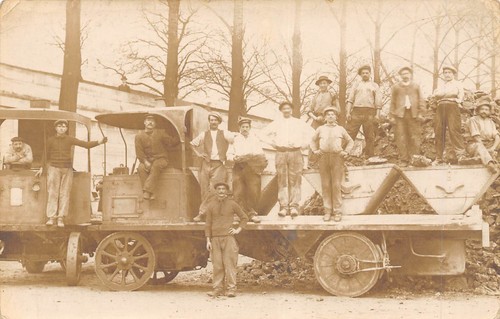 Carte photo des camions - carte,