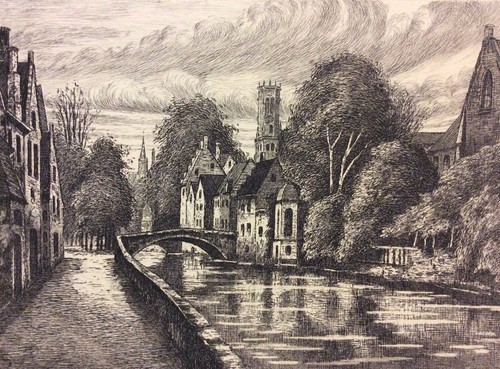 Pont cheval bruges - cheval, à