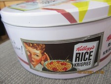 boite ronde métal kellogg's