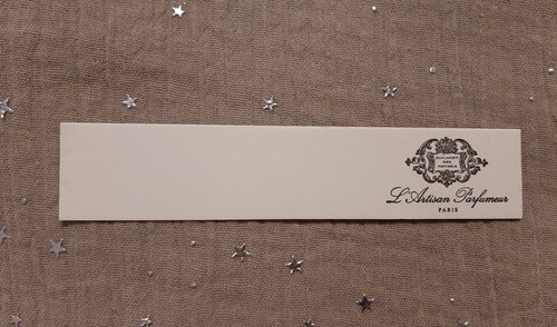 Carte parfumée perfume card - carte,