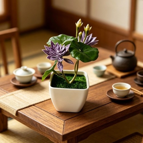 Plante bonsaï lotus - plante,