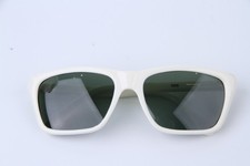 259$ New Vintage Vuarnet 006 White Sunglasses PX3000 Green mineral glass lens